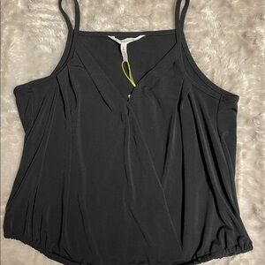 NWT BCBGENERATION Black Surplice Top